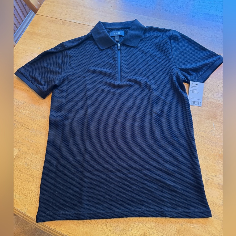FLX Premium Black Polo